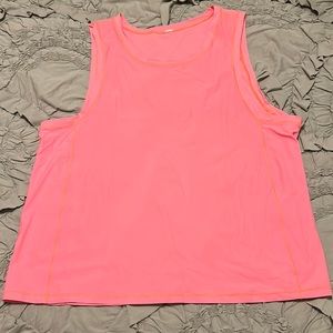 Lululemon Sole Training pink tank